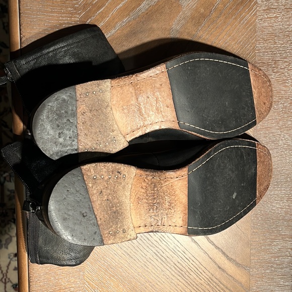 Sartori Gold Leather Ankle Boots Size 10.5 - Picture 9 of 9